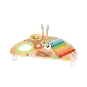 Tooky Toy Multi-unction Music Centre Ξύλινο Ξυλόφωνο (TKC354A)
