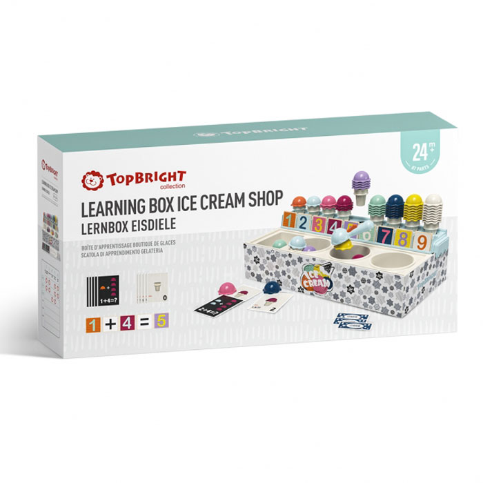 Top Bright Εκπαιδευτικό Παιχνίδι Activity Toy Learning Box Ice Cream Shop (121090)
