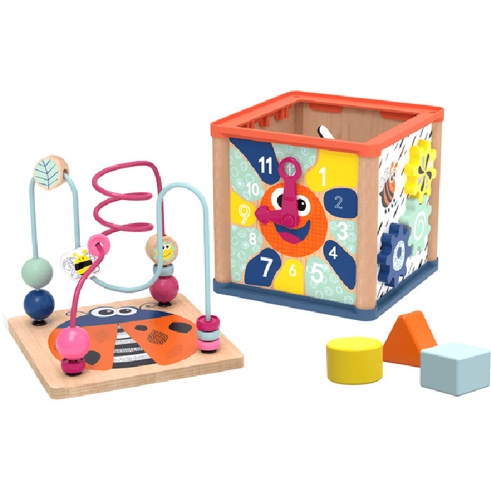 Top Bright Εκπαιδευτικό Παιχνίδι Garden 5 in 1 Activity Cube (121093)