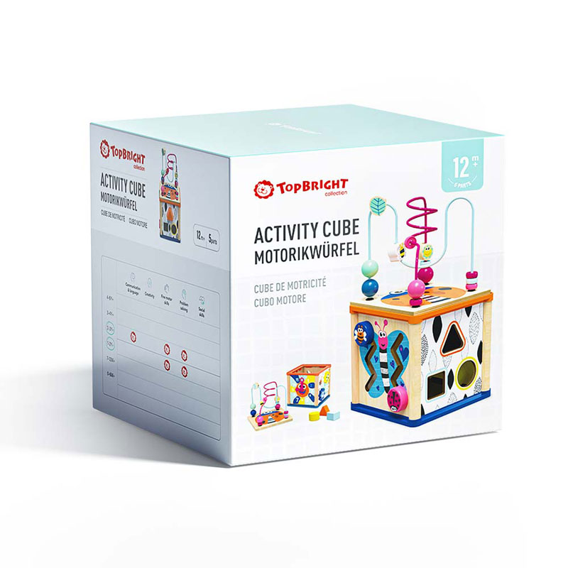 Top Bright Εκπαιδευτικό Παιχνίδι Garden 5 in 1 Activity Cube (121093)