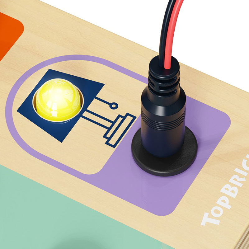Top Bright Ξύλινο Παιχνίδι Busy Board Switch - Διακόπτες Κωδικός (121120)