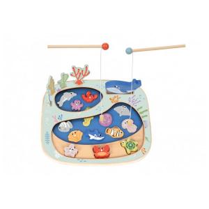 Tooky Toy Ξύλινος Παιχνίδι Ψαρέματος Fishing Game (TP066)