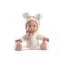 Guca Μωρό Mimi 36cm που Γελάει με Λευκό/ροζ Σκουφάκι (937)