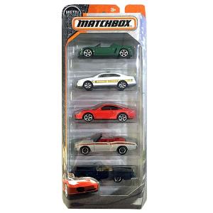 Mattel Matchbox Αυτοκινητάκια - Σετ Των 5 διάφορα σχέδια (C1817)