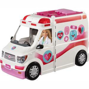 Mattel Barbie- Κινητό Ιατρείο  Ασθενοφόρο (FRM19)