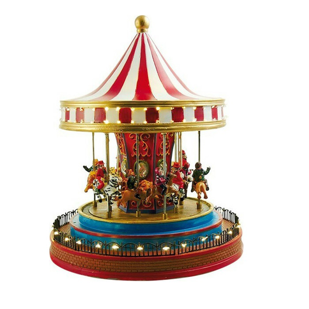 Spieluhrenwelt  Carousel Με Φωτάκια και Λαμπάκια 27cm (MMMC-60023)
