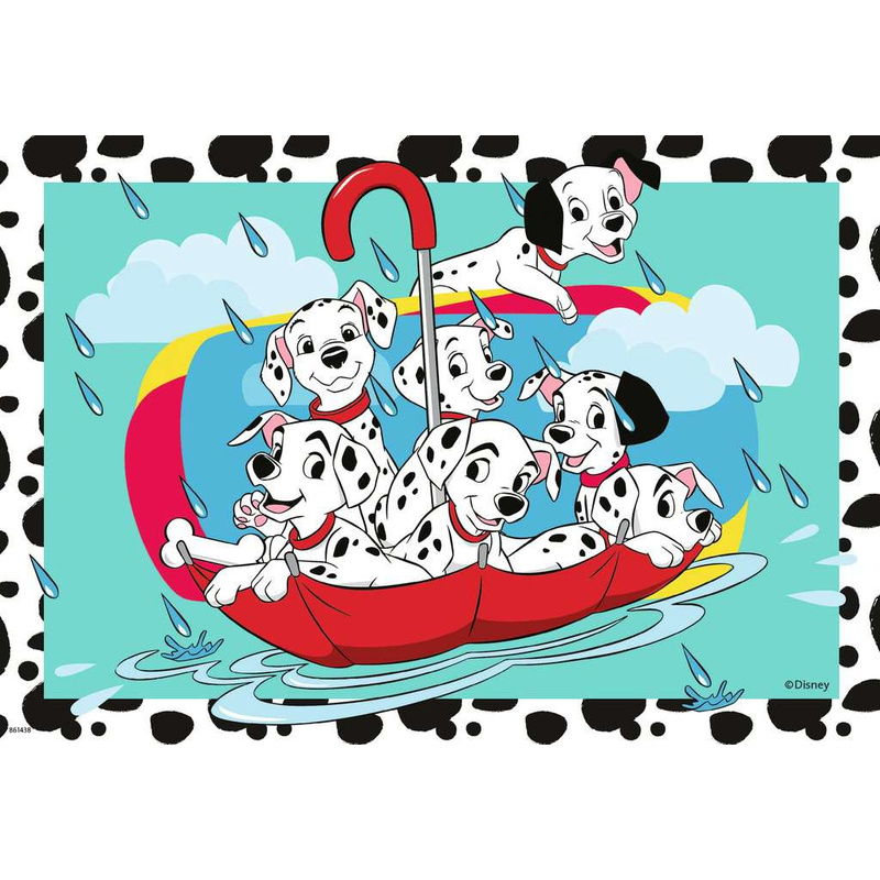 Ravensburger Παζλ 2x24 τμχ Σκυλιά της Disney (05087)