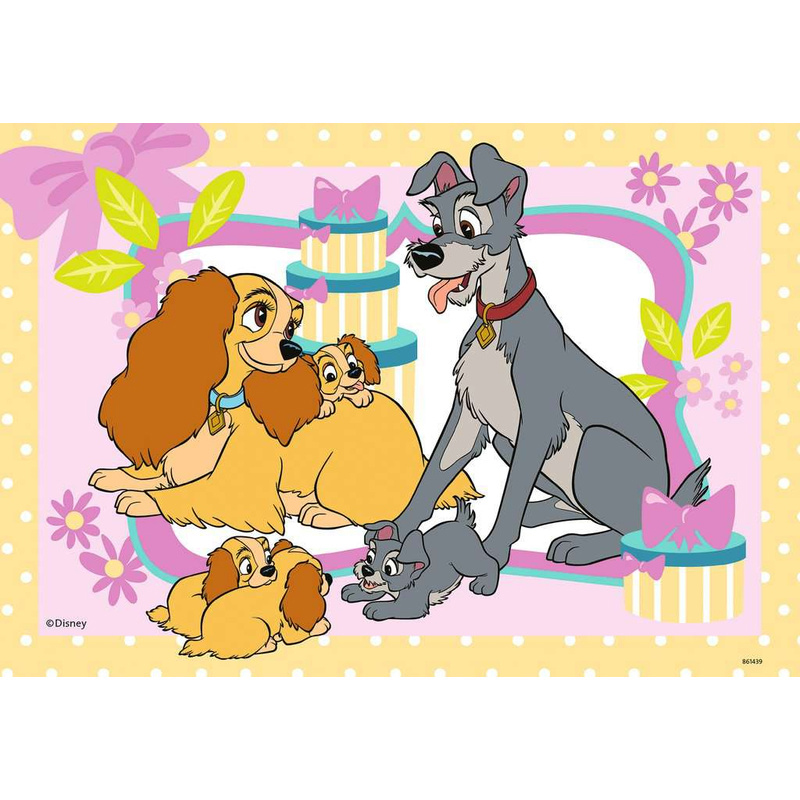 Ravensburger Παζλ 2x24 τμχ Σκυλιά της Disney (05087)