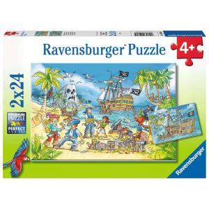 Ravensburger Παζλ 2x24 τμχ Πειρατές 05089