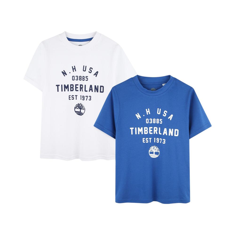 Σετ δύο κοντομάνικες μπλούζες TIMBERLAND αγόρι - 0