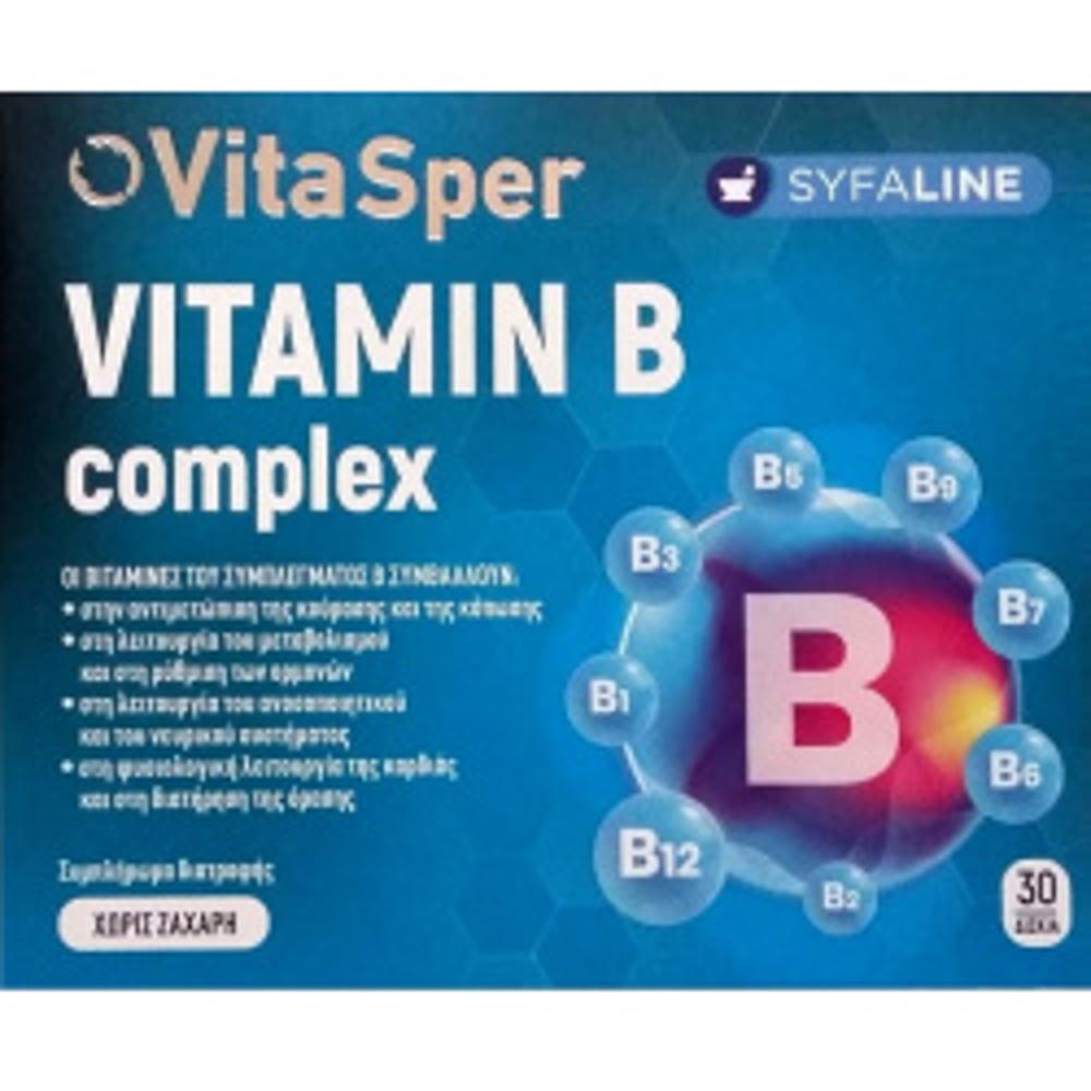 VitaSper Vitamin B Complex 30tabs