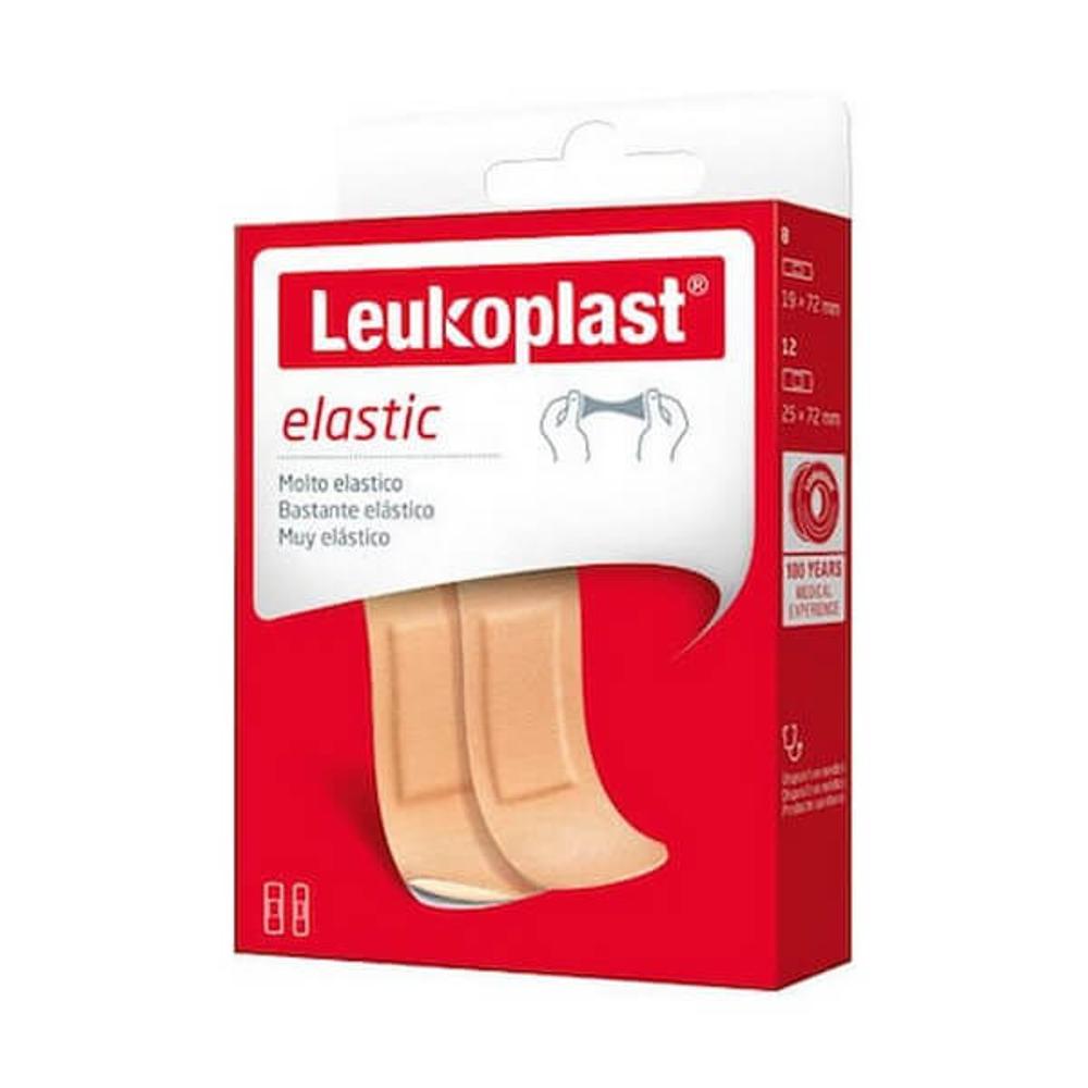 Leukoplast Elastic 2 μεγέθη (19x72mm) 8τμχ + (28x72mm) 12τμχ