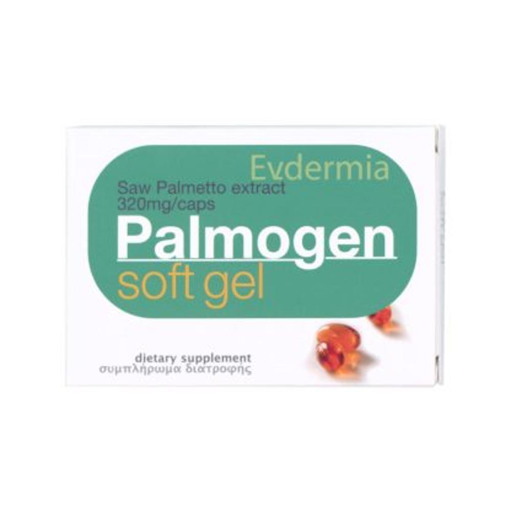 Evdermia Palmogen Soft Gel Συμπλήρωμα Διατροφής Κατά Της Τριχόπτωσης 30softgels