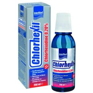 Intermed Chlorhexil® 0.20% Mouthwash Στοματικό Διάλυμα με 0.20% Χλωρεξιδίνη, 250ml - 3033