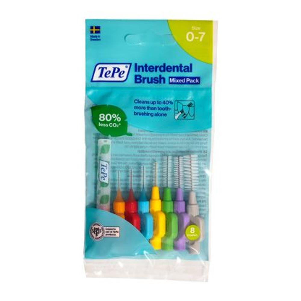 TePe Interdental Brushes Μεσοδόντια Βουρτσάκια All Sizes 8τμχ