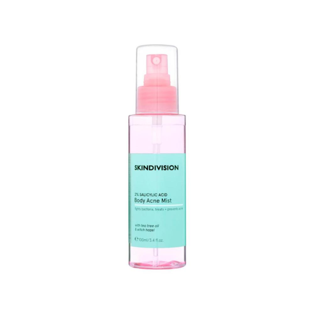 SkinDivision 2% Salicylic Acid Body Acne Mist 100ml 