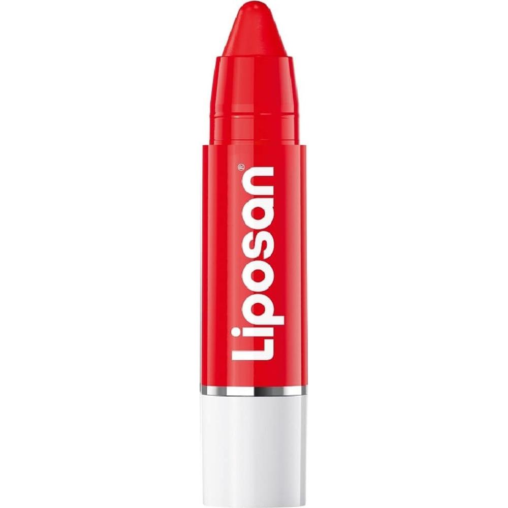 Liposan Crayon Lipstick Poppy Red 3gr