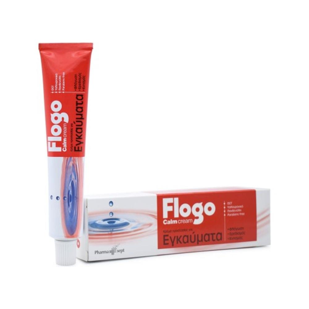 Pharmasept Flogo Calm Cream Κρέμα για την Ανακούφιση Ερεθισμών & Εγκαυμάτων για Πρόσωπο & Σώμα, 50ml