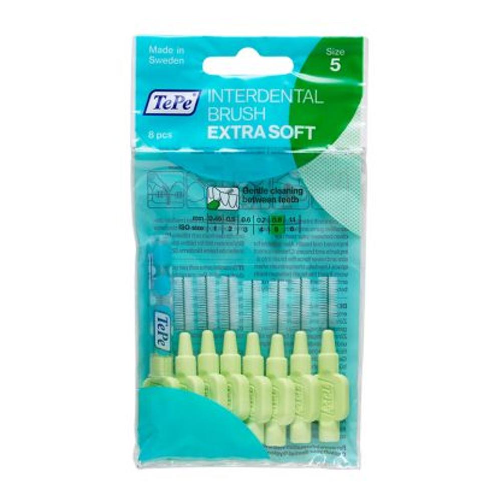 TePe Interdental Brushes X-Soft Μεσοδόντια Βουρτσάκια 0.8mm 8τμχ