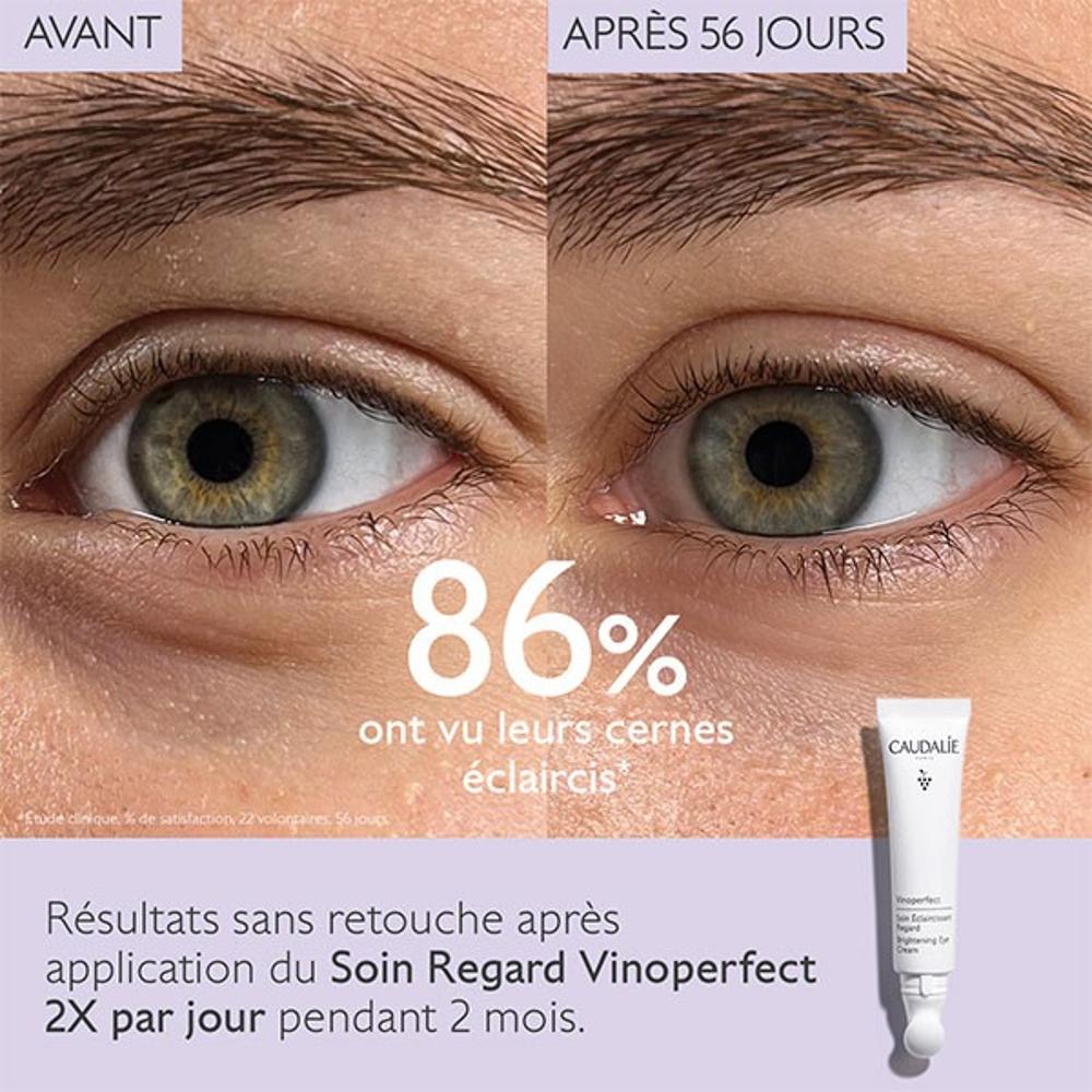 Caudalie Vinoperfect Brightening Eye Cream Eνυδατική Κρέμα Ματιών, 15ml