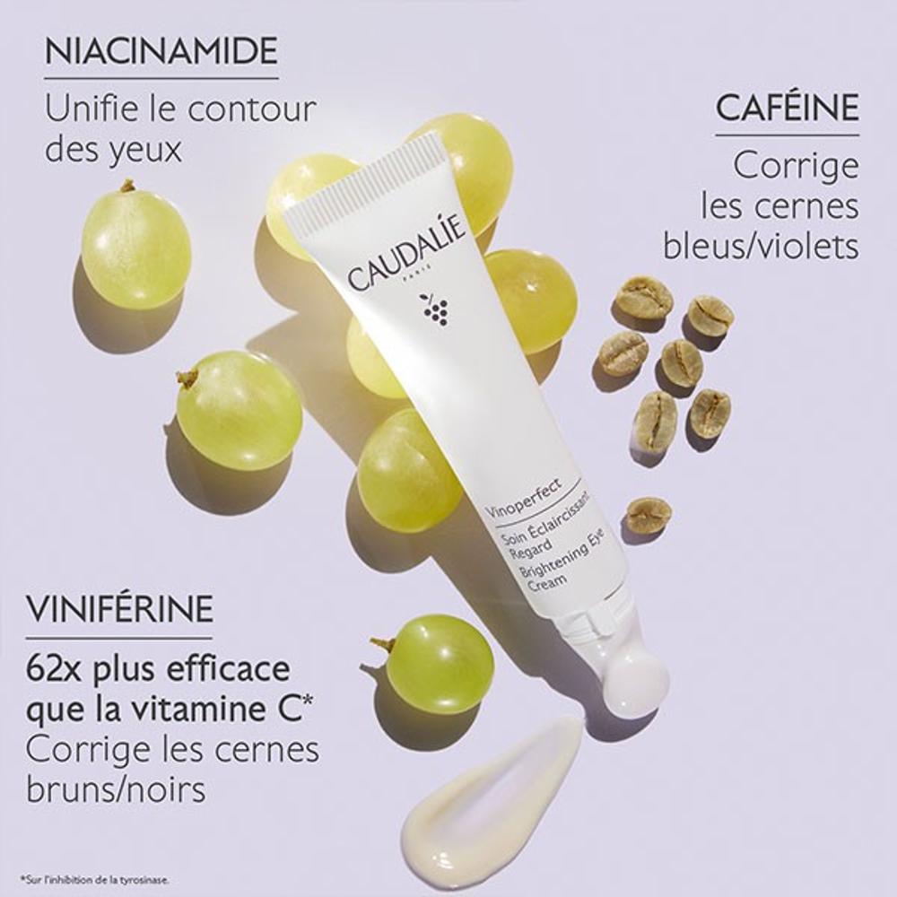 Caudalie Vinoperfect Brightening Eye Cream Eνυδατική Κρέμα Ματιών, 15ml