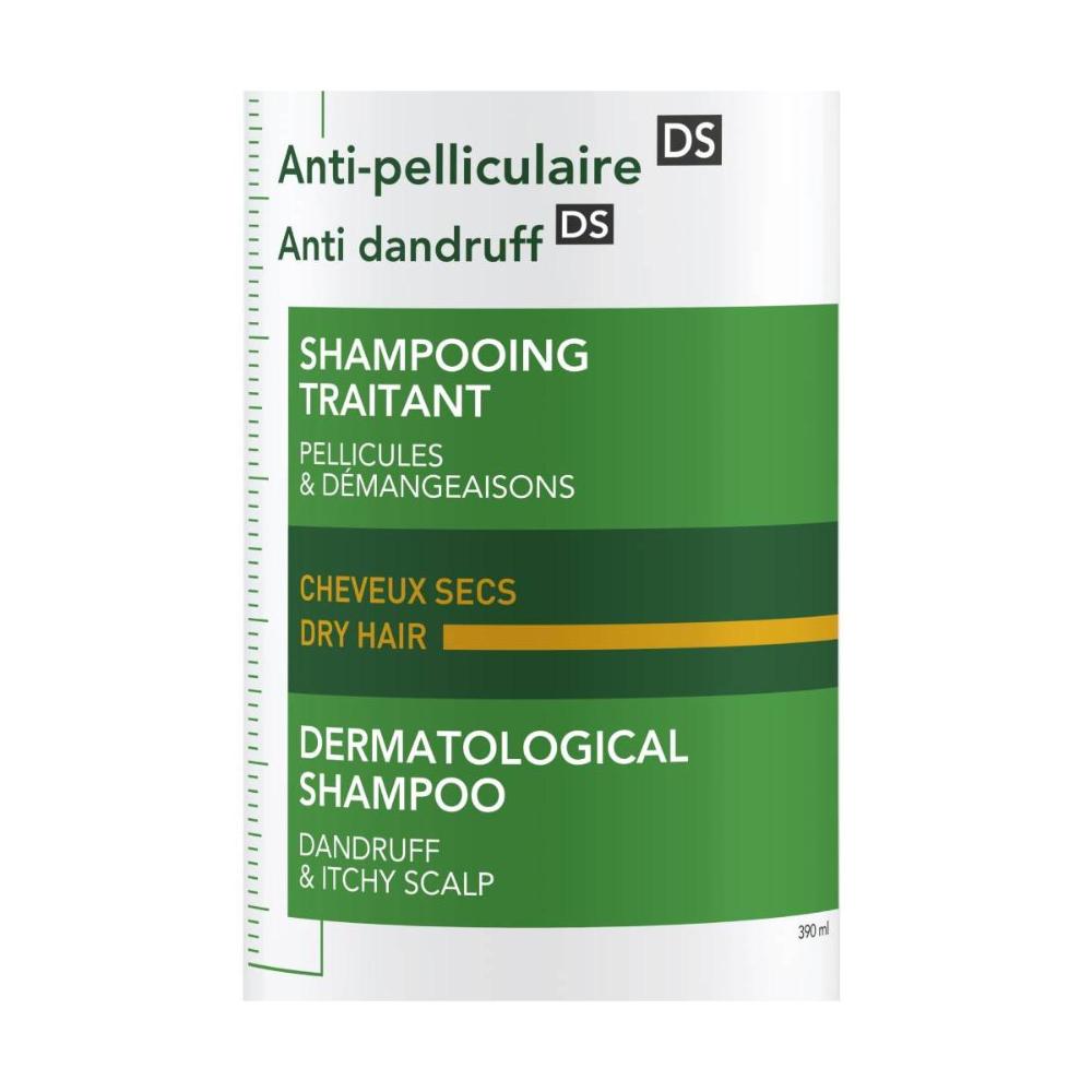 Vichy Dercos Anti-Dandruff DS Shampoo for Dry Hair, Αντιπυτιριδικό σαμπουάν για Ξηρά μαλλιά, 390ml