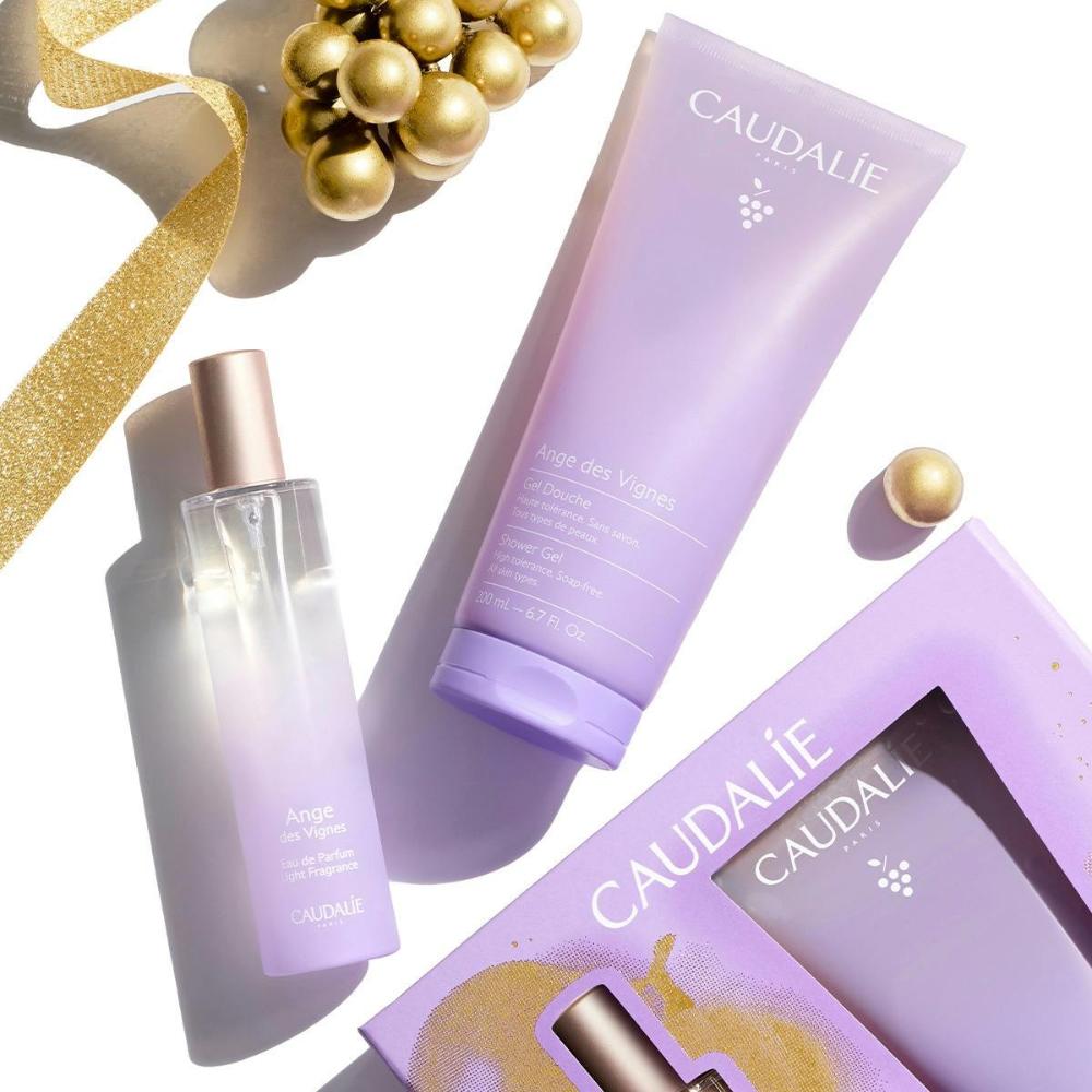 Caudalie Ange des Vignes X-Mas Promo Eau de Parfum Light Fragrance Γυναικείο Άρωμα, 50ml & Δώρο Shower Gel Αφρόλουτρο, 200ml, 1σετ