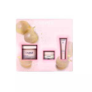 Caudalie Resveratrol-Lift X-Mas Promo Firming Cashmere Cream Συσφιγκτική & Αντιρυτιδική Κρέμα Ημέρας, 50ml, Δώρο Firming Night Cream Αντιρυτιδική Κρέμα Νυκτός, 15ml & Firming Eye Gel Cream Αντιρυτιδική Κρέμα-Τζελ Ματιών & Ανόρθωση Βλεφάρων, 5ml, 1σετ - 5287