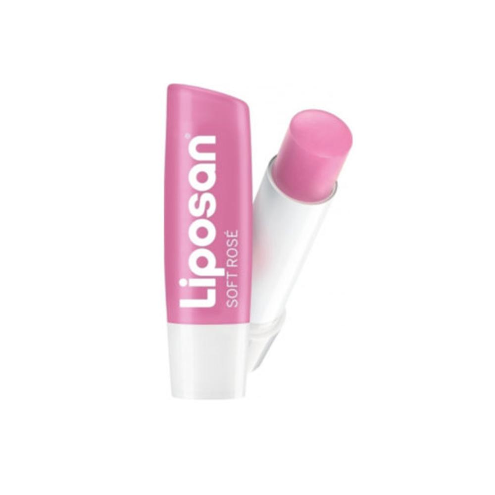 Liposan Soft Rose Caring Lip Balm Ενυδατικό Χειλιών για 24ωρη Ενυδάτωση, 4.8gr