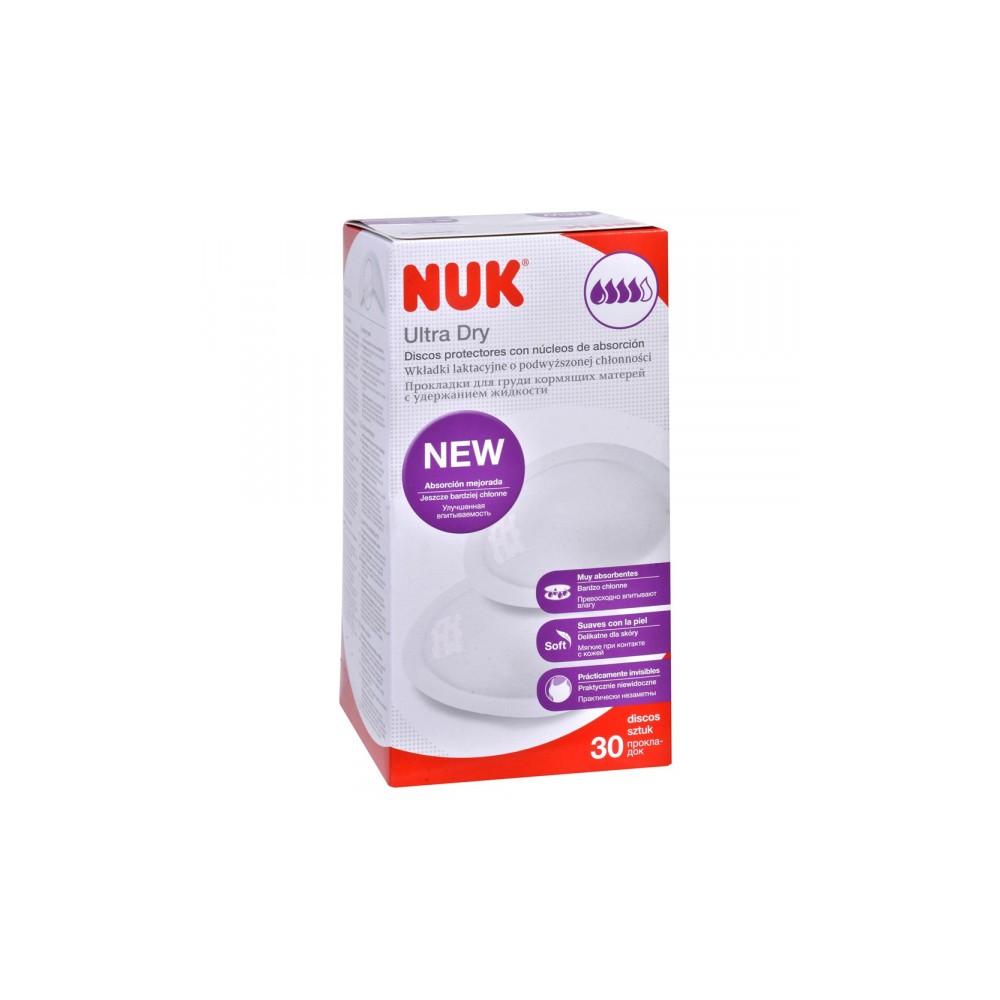 Nuk Ultra Dry Επιθέματα Στήθους, 30 τεμάχια