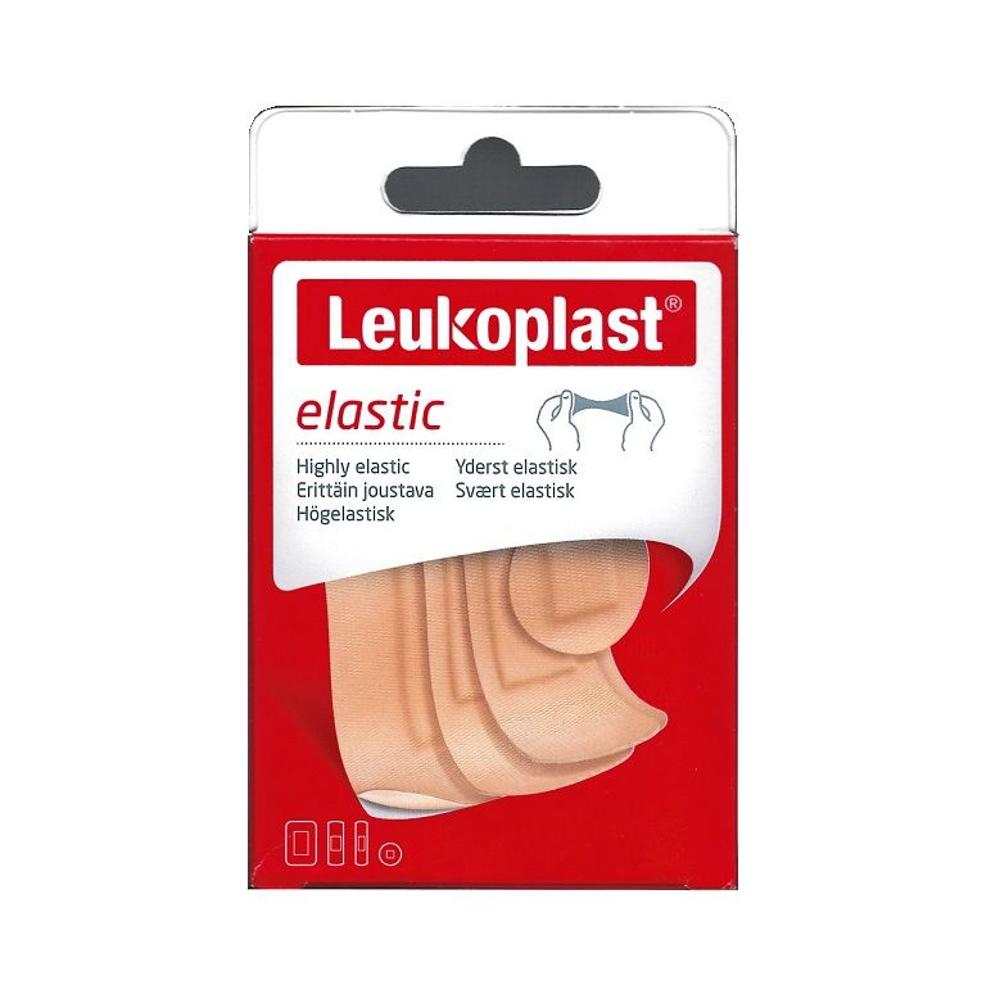 Leukoplast Elastic 4 μεγέθη (22mm) 8τμχ + (19x72mm) 18τμχ + (28x72mm) 10τμχ + (50+72mm) 4τμχ