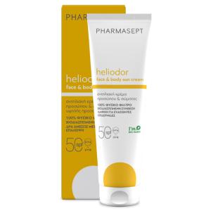 Pharmasept Heliodor Face Sun Cream SPF30 Αντηλιακή Κρέμα Προσώπου 50 ml - 2101