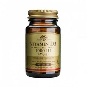 Solgar Vitamin D3 1000 IU/25μg 90tabs - 2505