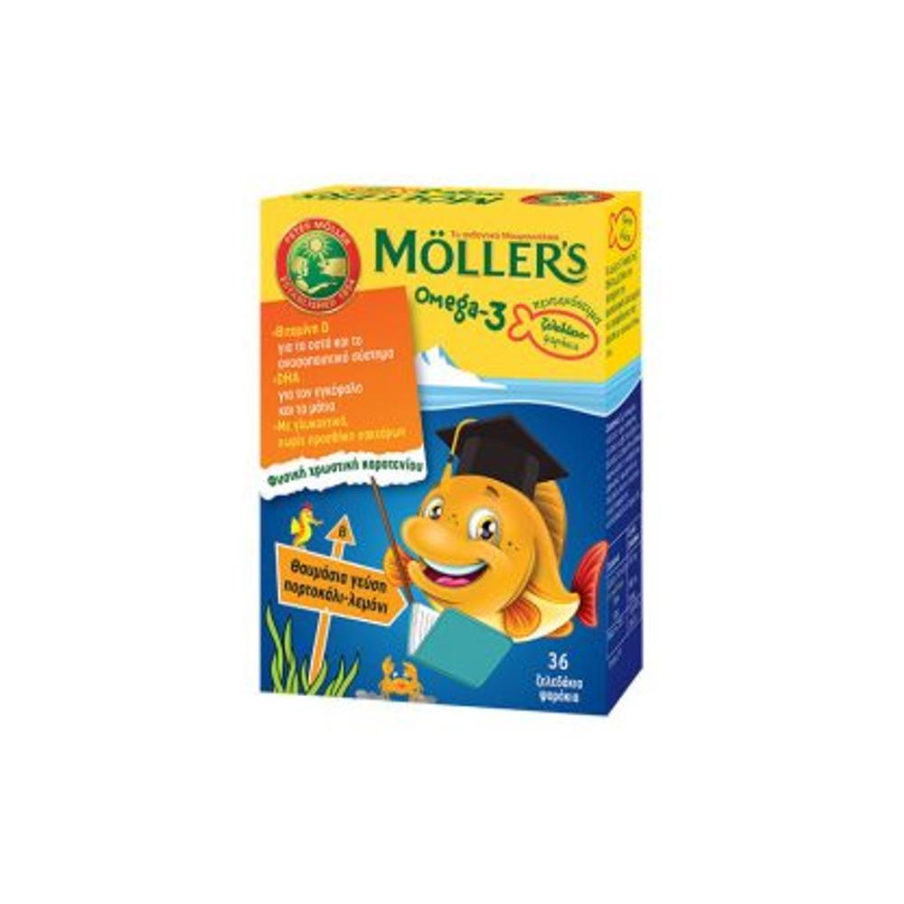 Moller’s Omega-3 Ζελεδάκια 36 Gummies