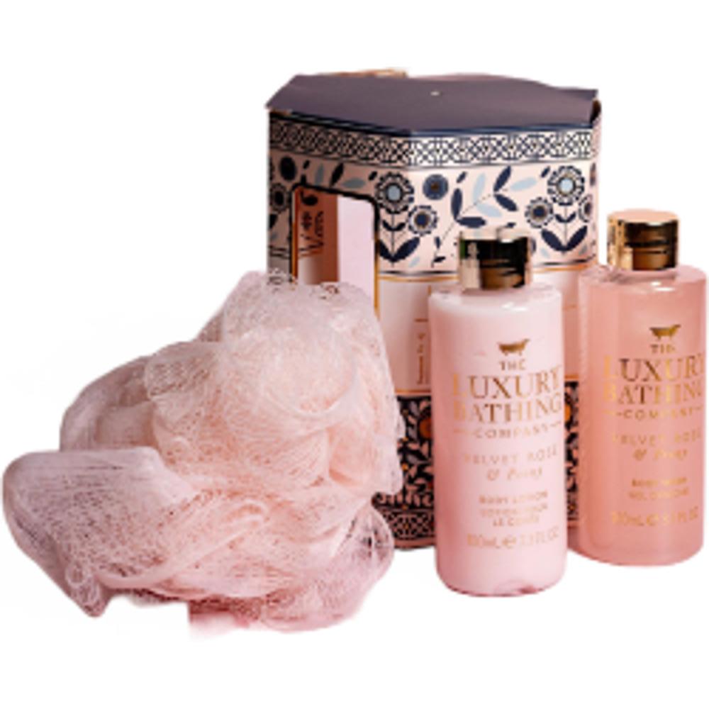 Grace Cole Velvet Rose & Peony Body Essentials Set