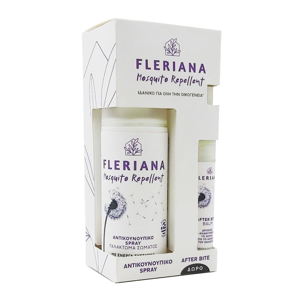 Power Health Fleriana Mosquito Repellent Spray 100ml + Δώρο Fleriana After Bite Balm 7ml