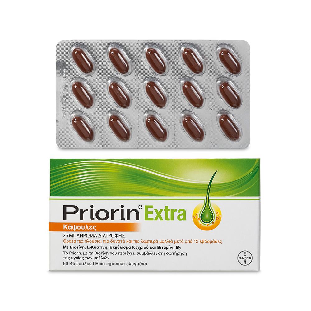 Priorin Extra 60 Κάψουλες