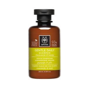 Apivita Gentle Daily shampoo with honey & chamomile 250ml - Σαμπουάν για συχνό λούσιμο - 3209