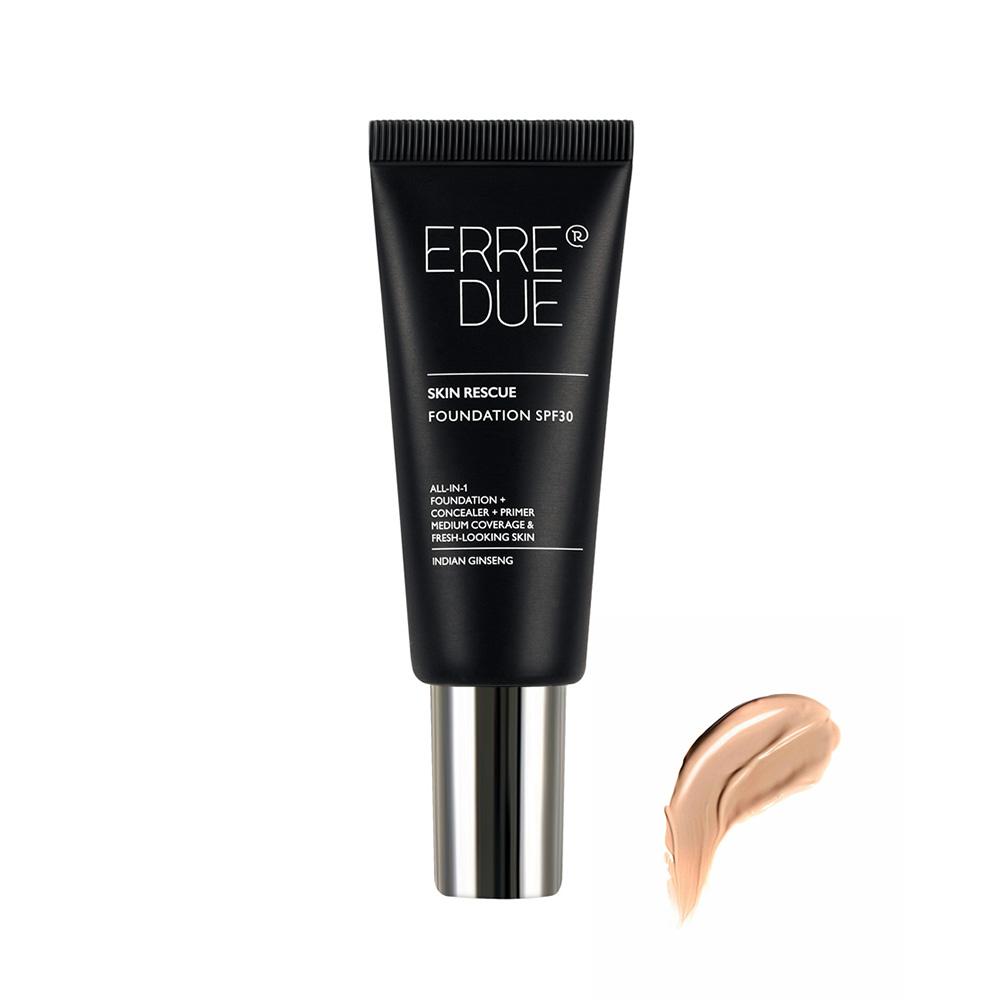 ERRE DUE Skin Rescue Foundation SPF30 Burnt Sienna 804