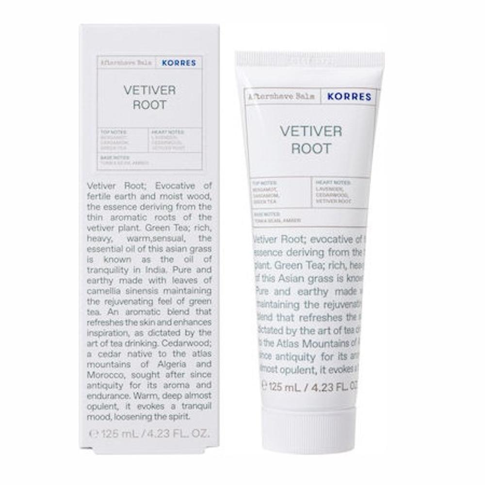 Korres Vetiver Root Aftershave Γαλακτωμα για μετα το ξυρισμα, 125ml