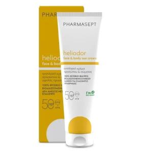 Pharmasept Heliodor Face & Body Sun Cream SPF50 Αντηλιακή Κρέμα Προσώπου & Σώματος 150 ml - 2107