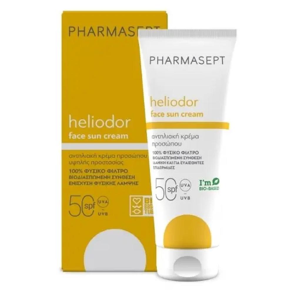 Pharmasept Heliodor Face Sun Cream SPF50 Αντηλιακή Κρέμα Προσώπου 50 ml