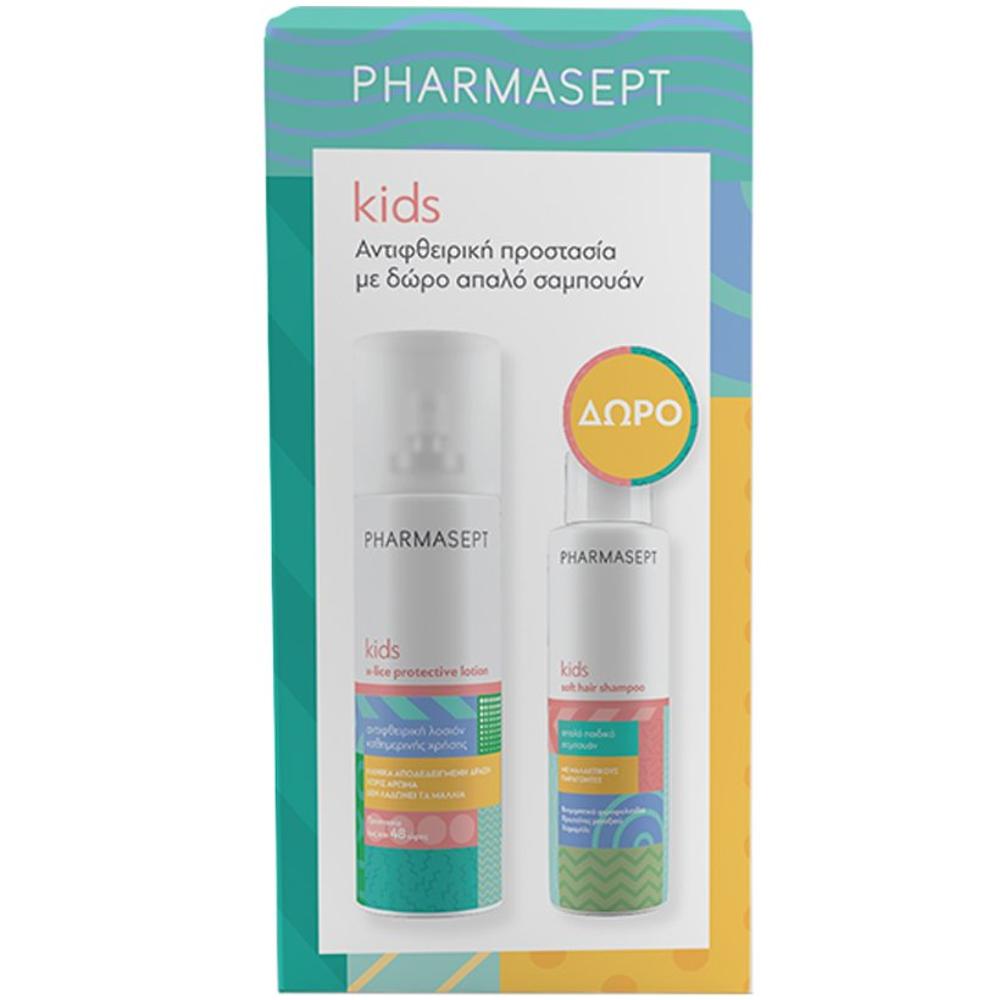 Pharmasept X-lice Protective Lotion Προληπτική Αντιφθειρική Λοσιόν 100ml + ΔΩΡΟ Kids Soft Hair Shampoo Απαλό Σαμπουάν 100ml