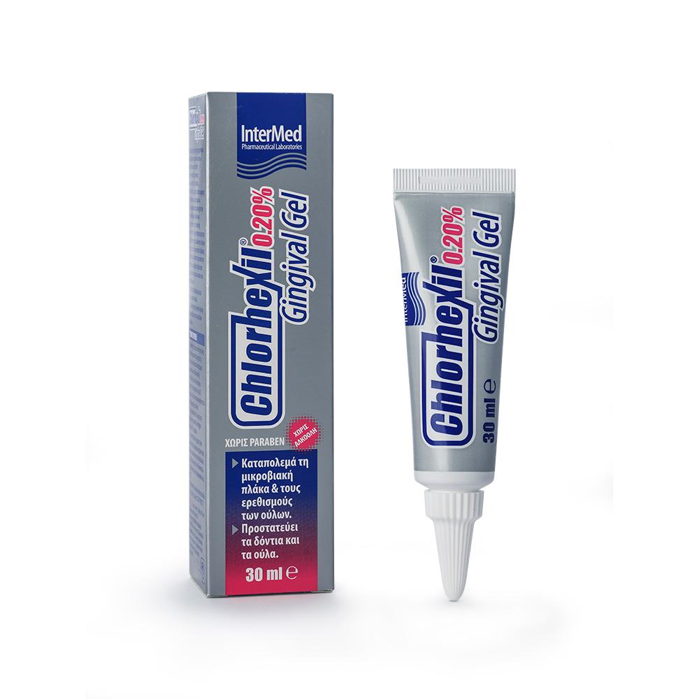 Intermed Chlorhexil® 0.20% Gel Αντισηπτική Στοματική Γέλη, 30 ml