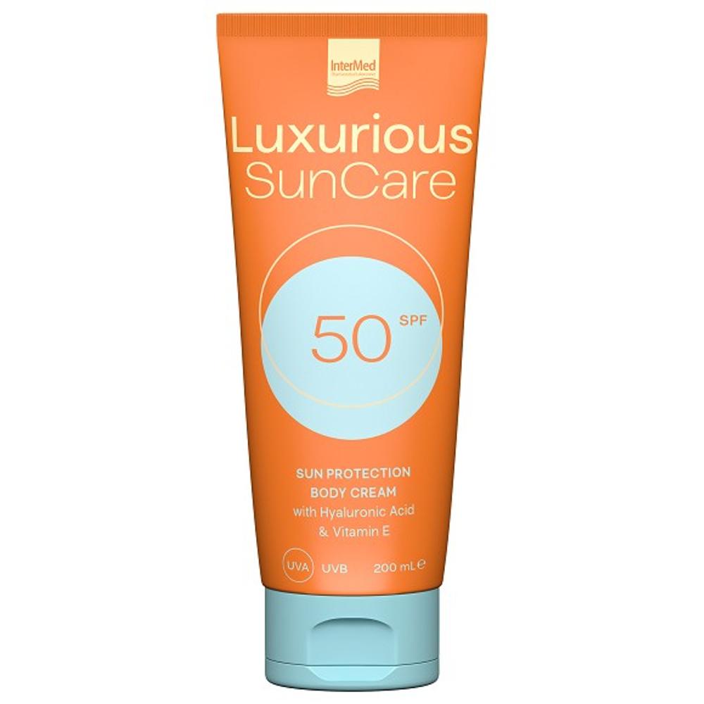 Intermed Luxurious Suncare Αντηλιακή Κρέμα για το Σώμα SPF50 200ml