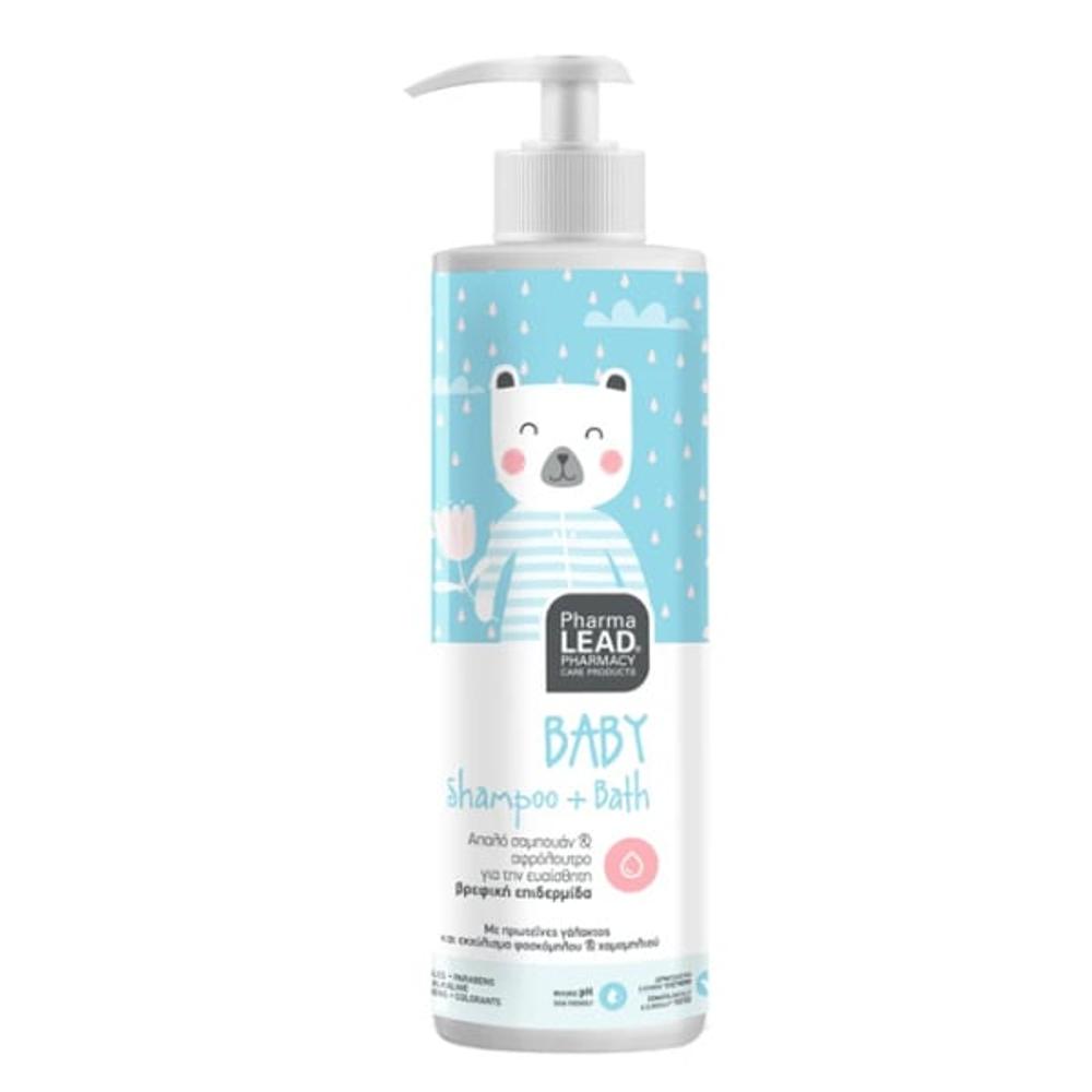 Pharmalead Baby Shampoo & Bath Βρεφικό Σαμπουάν-Αφρόλουτρο για την Ευαίσθητη Επιδερμίδα, 500ml