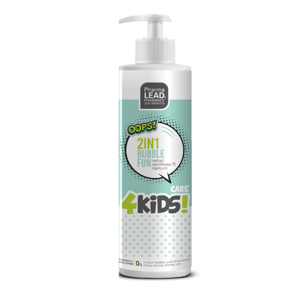 Pharmalead 4Kids 2in1 Bubble Fun Παιδικό Αφρόλουτρο & Σαμπουάν, 500ml