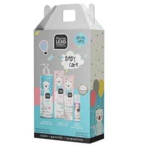 Pharmalead Promo Pack Baby Care με Shampoo & Bath Βρεφικό Σαμπουάν-Αφρόλουτρο, 500ml, Baby Nappy Cream Βρεφική Κρέμα Αλλαγής Πάνας, 150ml & Δώρο Baby Milk Cream Βρεφικό Ενυδατικό Γαλάκτωμα, 20ml, 1σετ - 5374