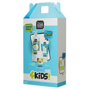 Pharmalead Promo Box 4Kids Boy για Αγόρια με Bubble Fun 2-in-1 Αφρόλουτρο-Σαμπουάν, 500ml, Be Cool Styling Gel Παιδικό Τζελ Χτενίσματος, 100ml & Hurry Up Roll-On Αποσμητικό, 50ml, 1σετ - 5370