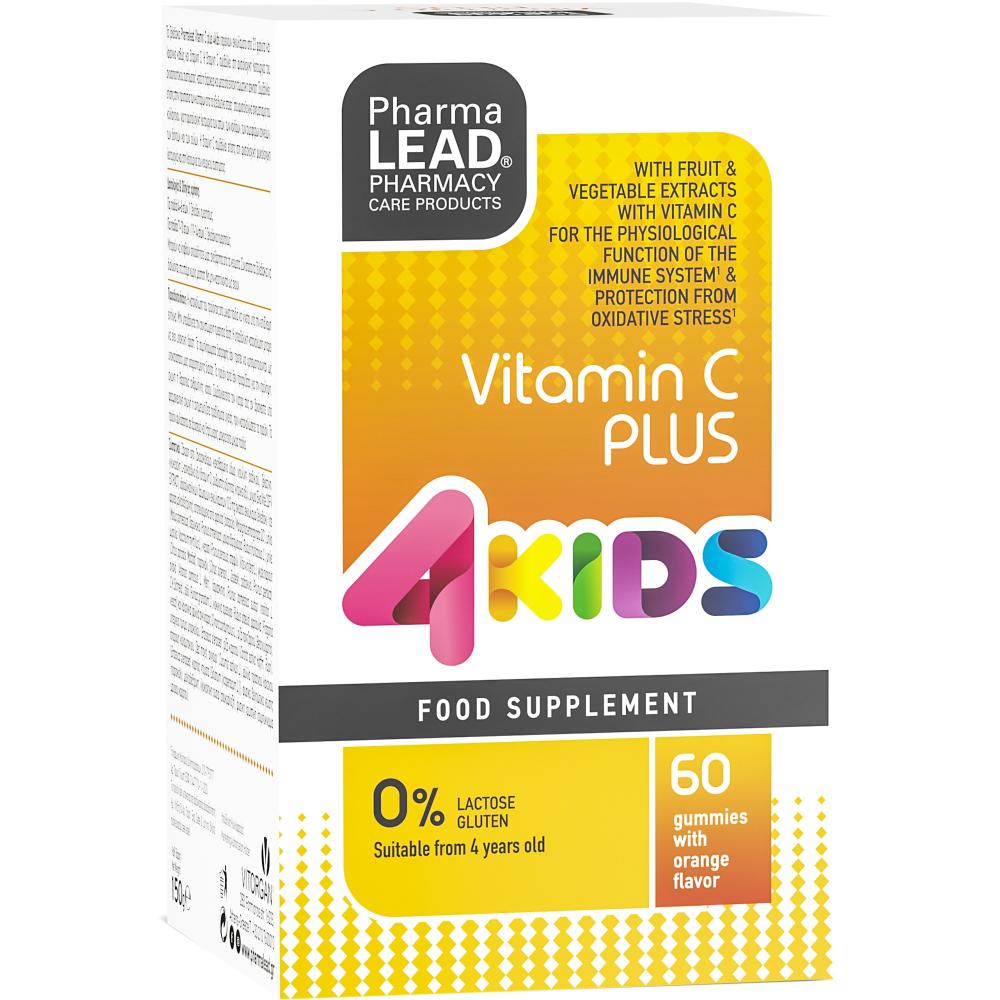 Pharmalead Vitamin C Plus 4 Kids, 60gummies